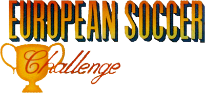 European Soccer Challenge logo for ZX Spectrum